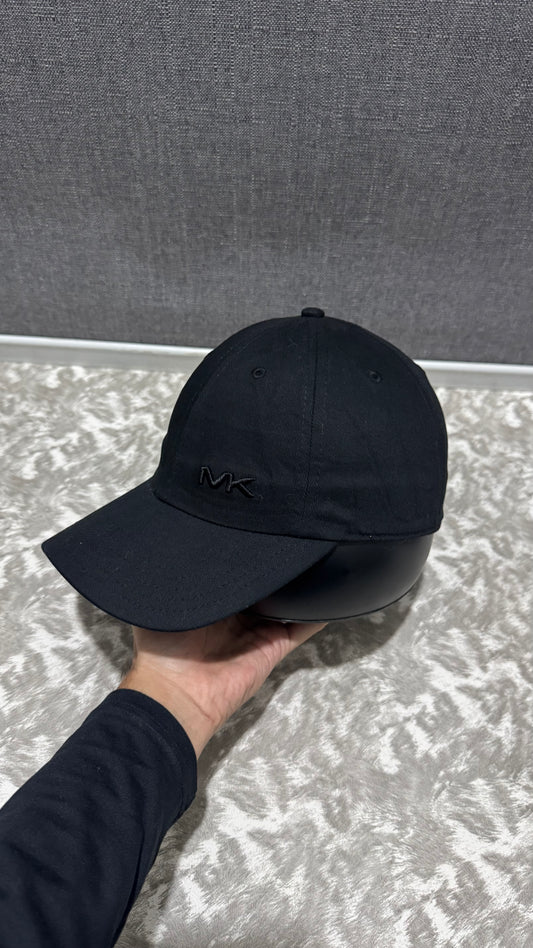 MK Triple Black Cotton Chino Baseball Cap