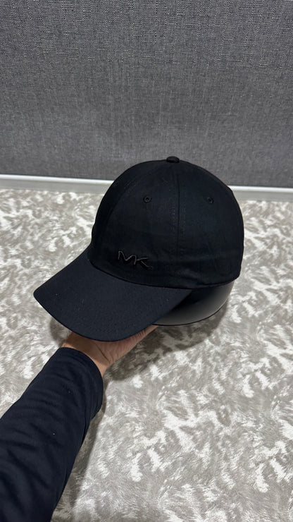 MK Triple Black Cotton Chino Baseball Cap