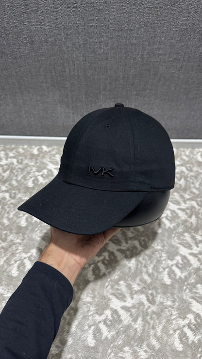 MK Triple Black Cotton Chino Baseball Cap