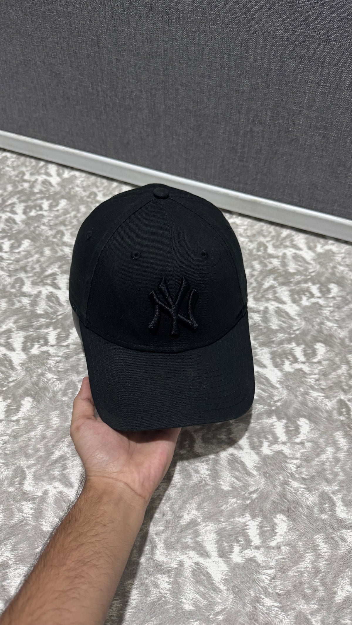 NY Yankees New Era Baseball Cap Triple Black