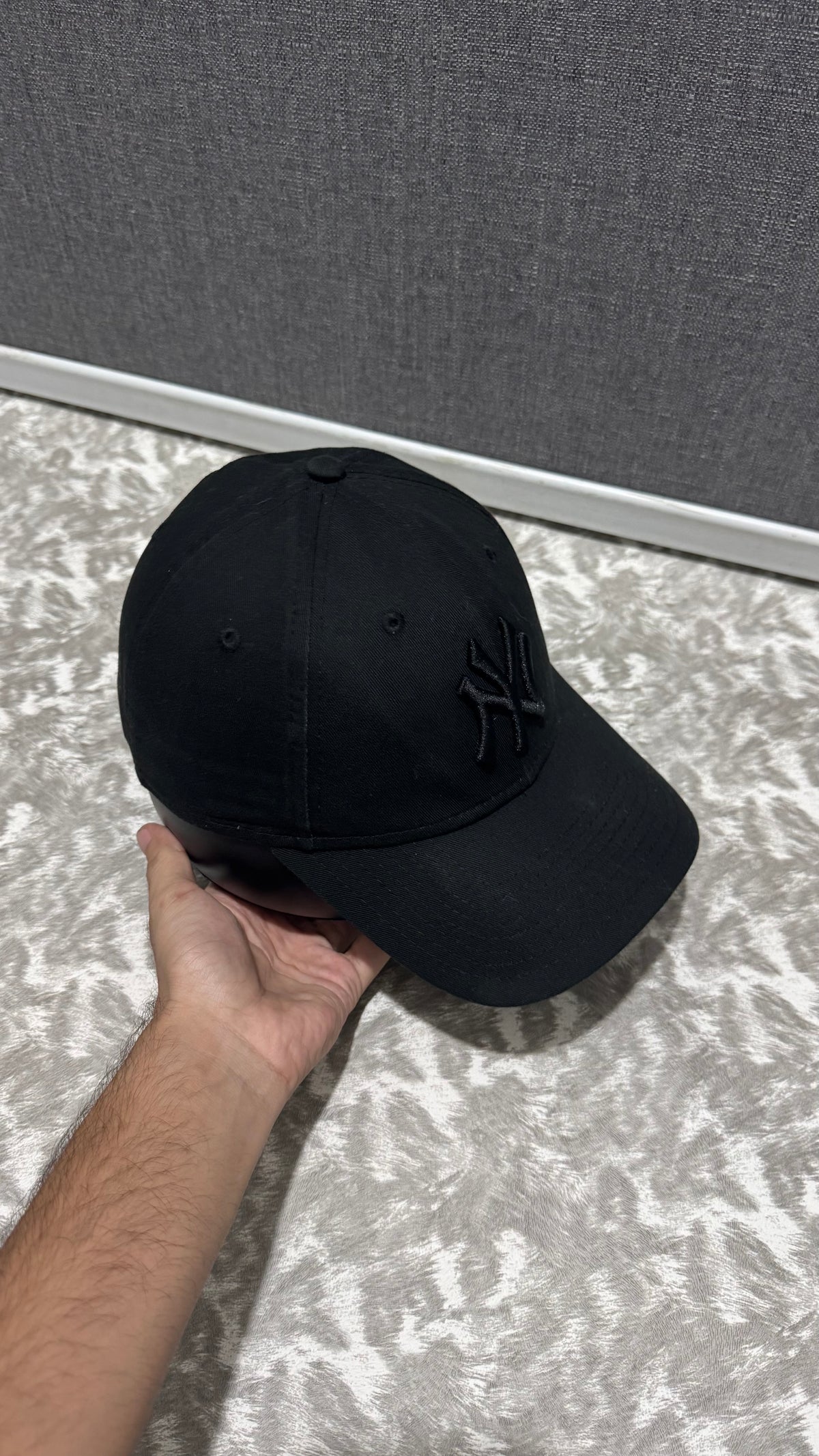 NY Yankees New Era Baseball Cap Triple Black