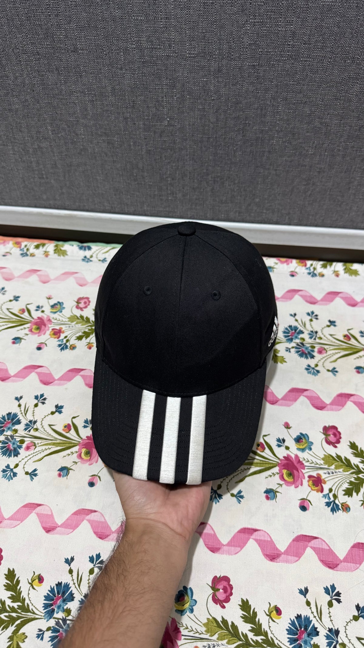 Adidas 3 Stripes Cotton Chino Baseball Cap
