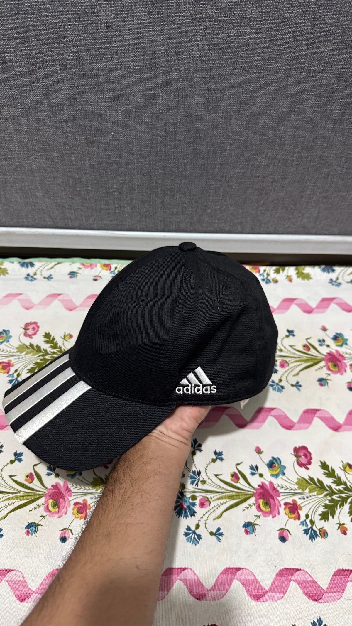 Adidas 3 Stripes Cotton Chino Baseball Cap