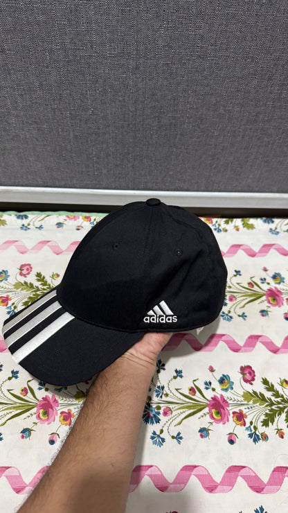 Adidas 3 Stripes Cotton Chino Baseball Cap