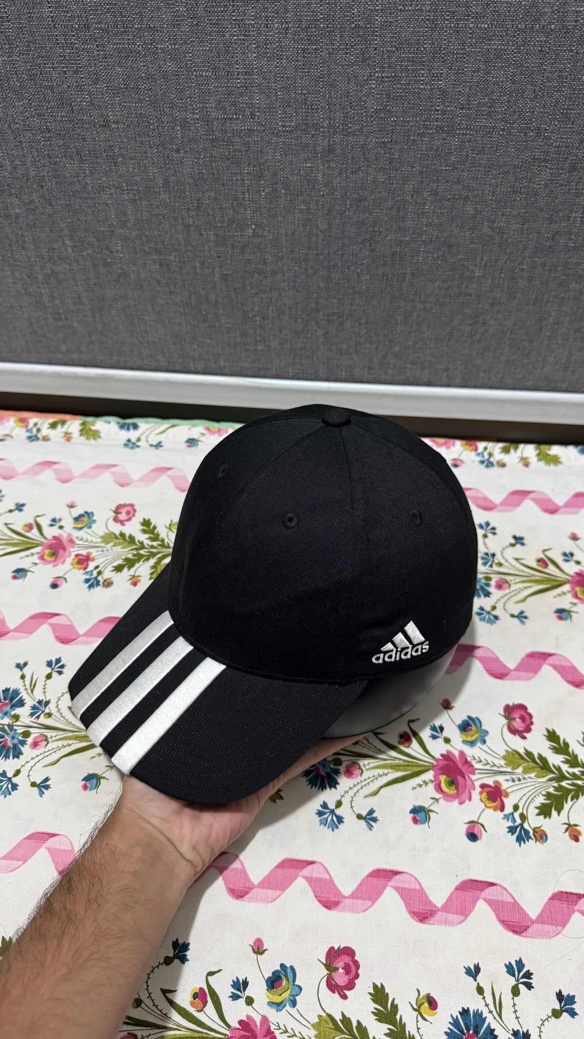 Adidas 3 Stripes Cotton Chino Baseball Cap