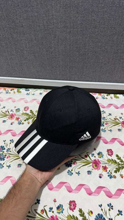 Adidas 3 Stripes Cotton Chino Baseball Cap