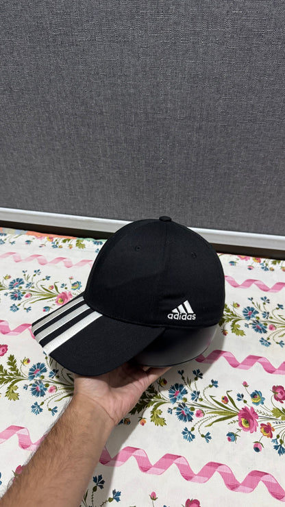 Adidas 3 Stripes Cotton Chino Baseball Cap