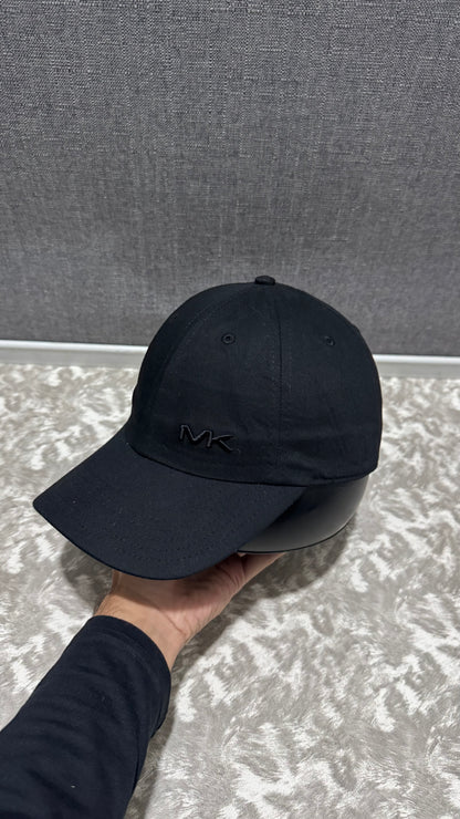 MK Triple Black Cotton Chino Baseball Cap