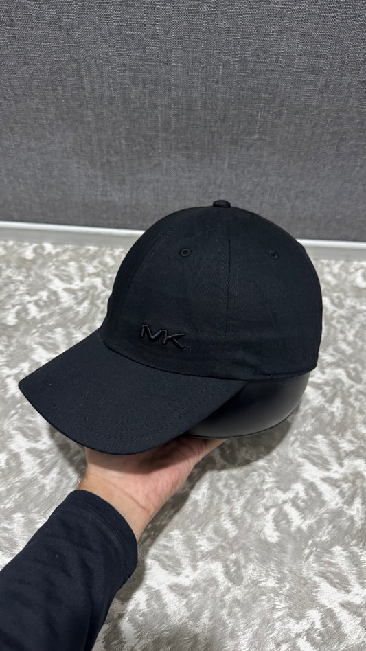 MK Triple Black Cotton Chino Baseball Cap