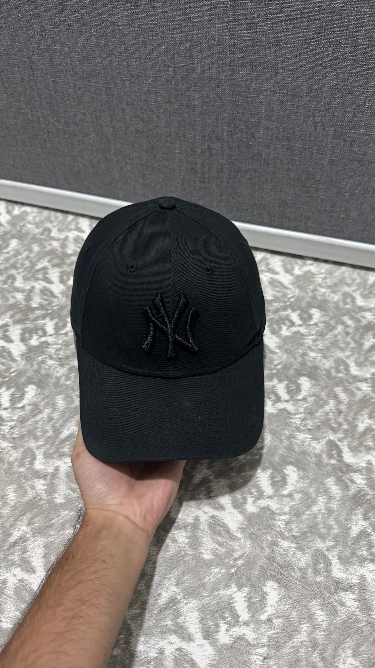 NY Yankees New Era Baseball Cap Triple Black