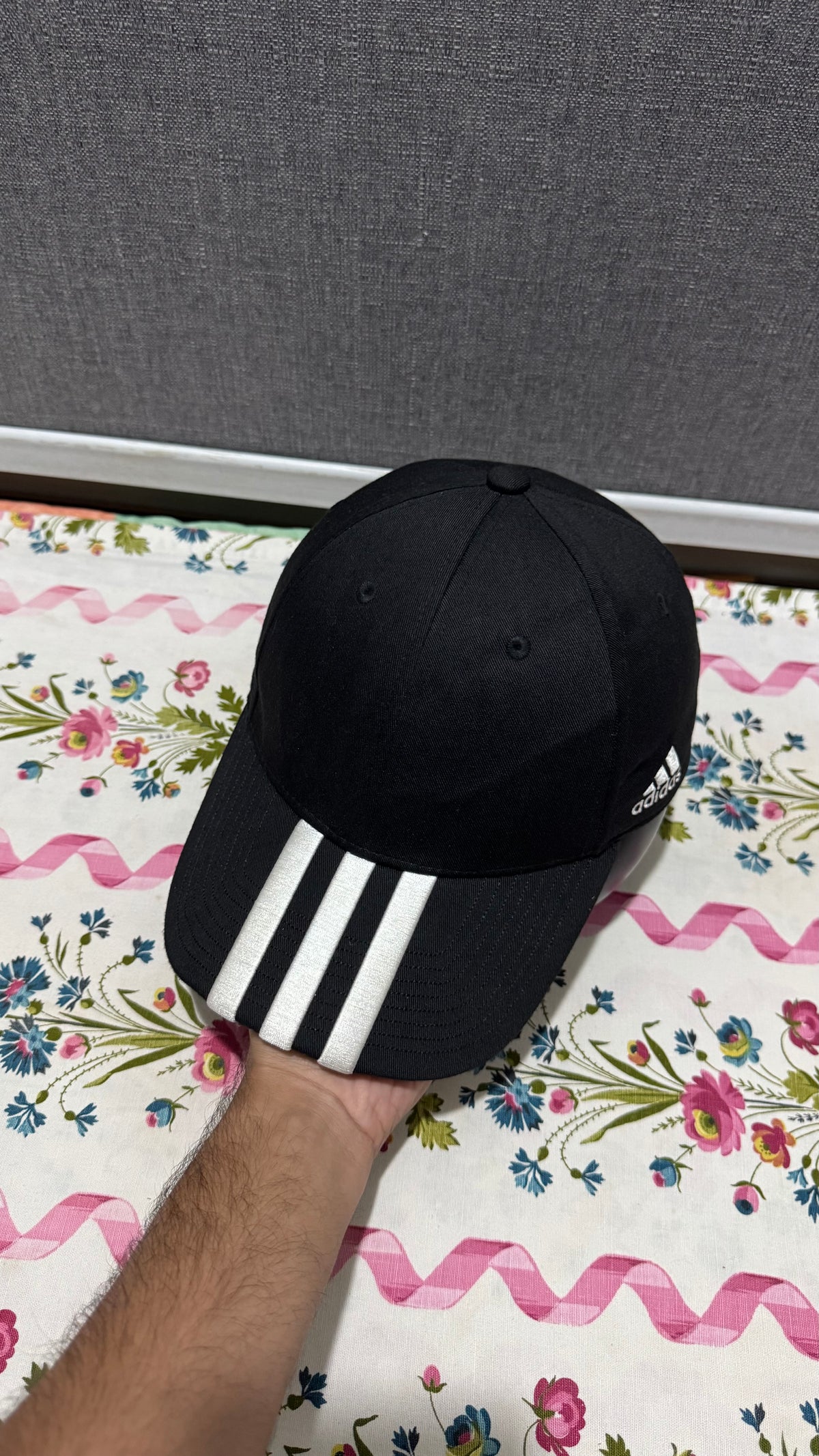 Adidas 3 Stripes Cotton Chino Baseball Cap