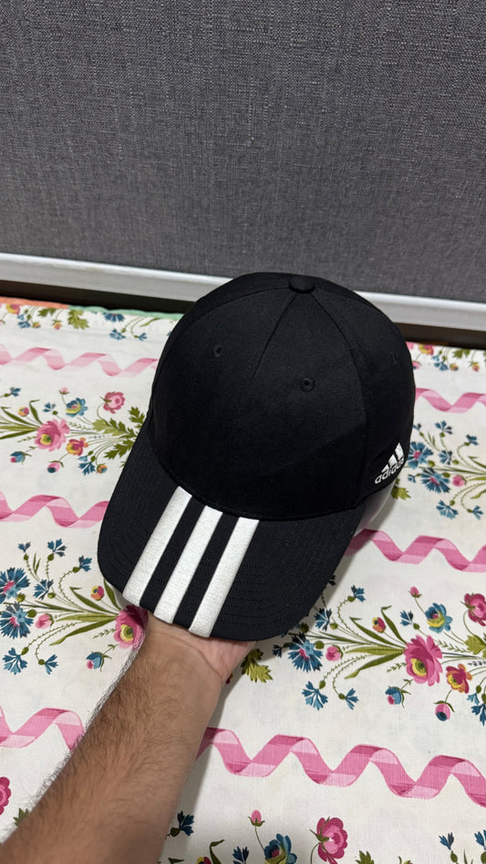 Adidas 3 Stripes Cotton Chino Baseball Cap