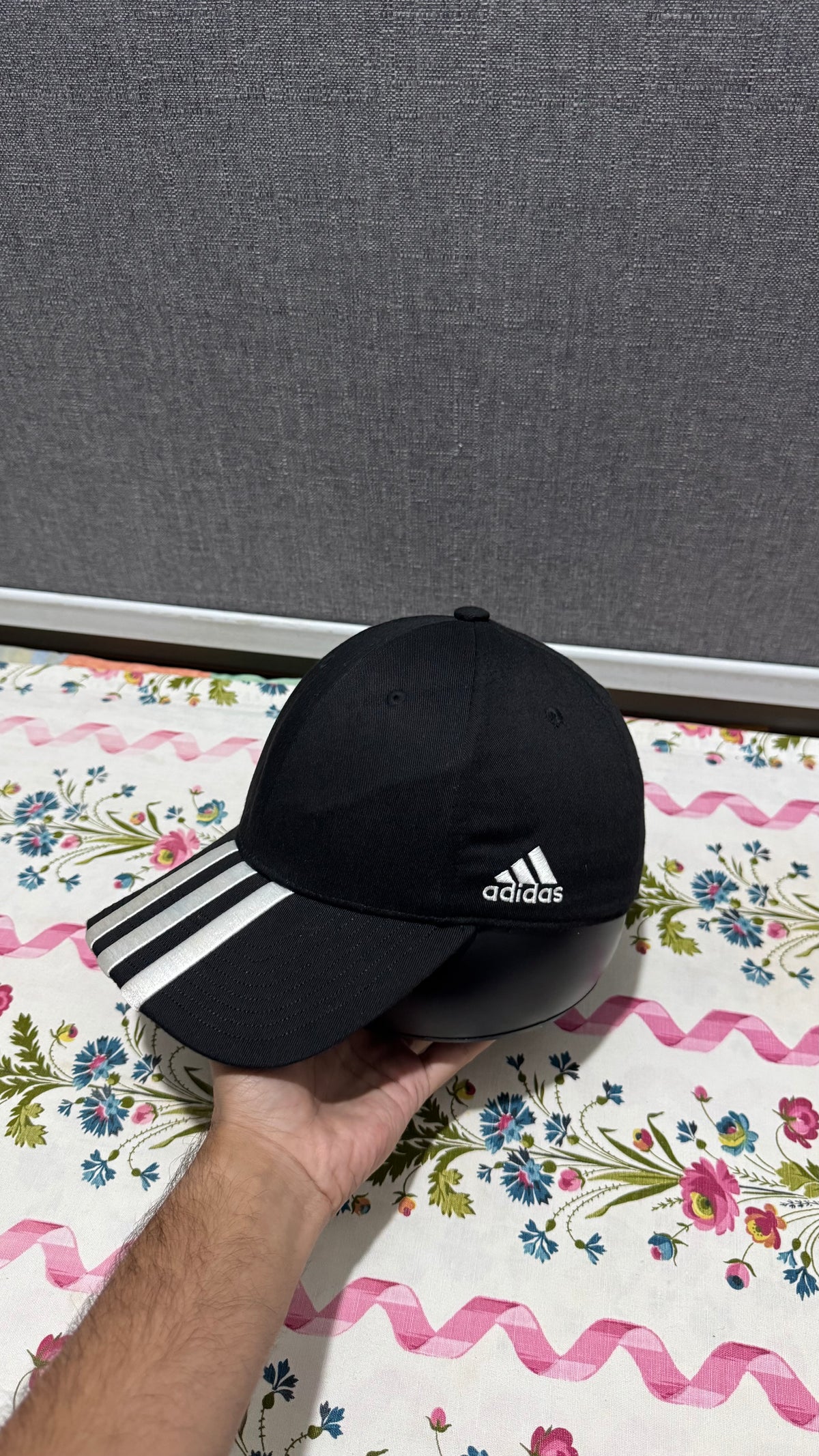 Adidas 3 Stripes Cotton Chino Baseball Cap