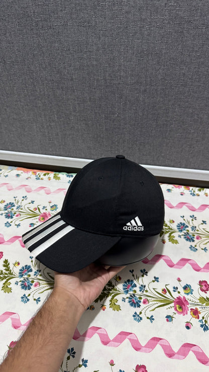 Adidas 3 Stripes Cotton Chino Baseball Cap