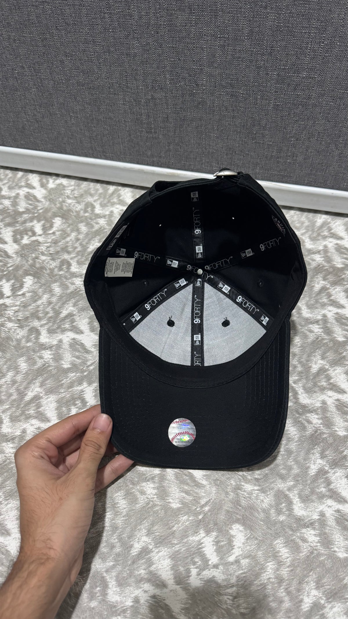 NY Yankees New Era Baseball Cap Triple Black