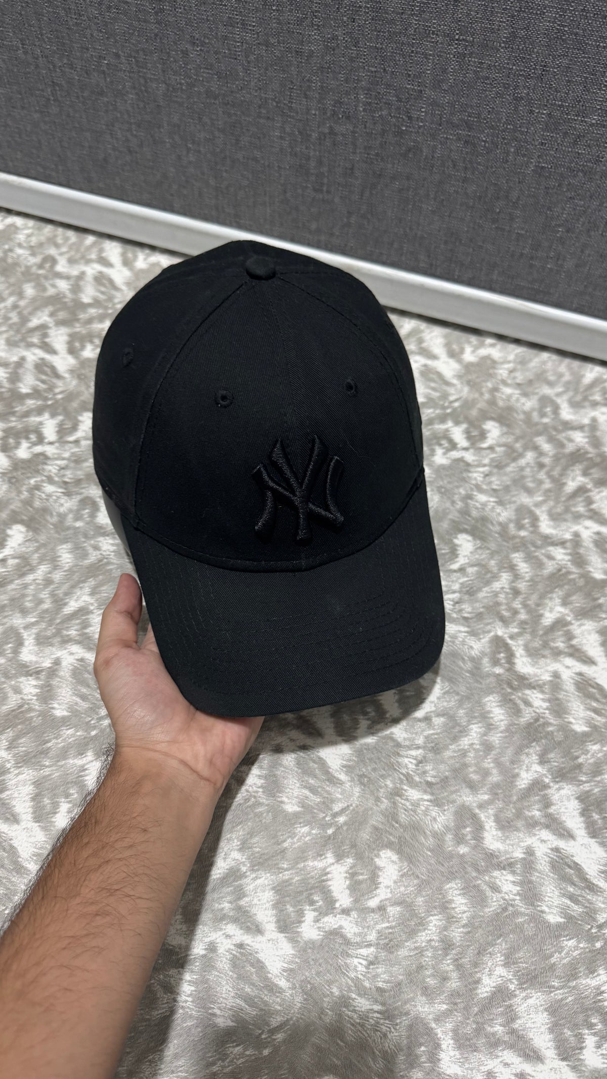 NY Yankees New Era Baseball Cap Triple Black